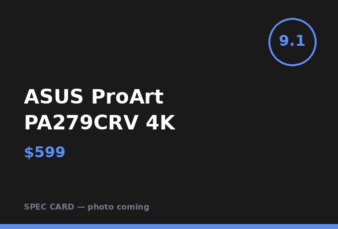 ASUS ProArt PA279CRV 4K