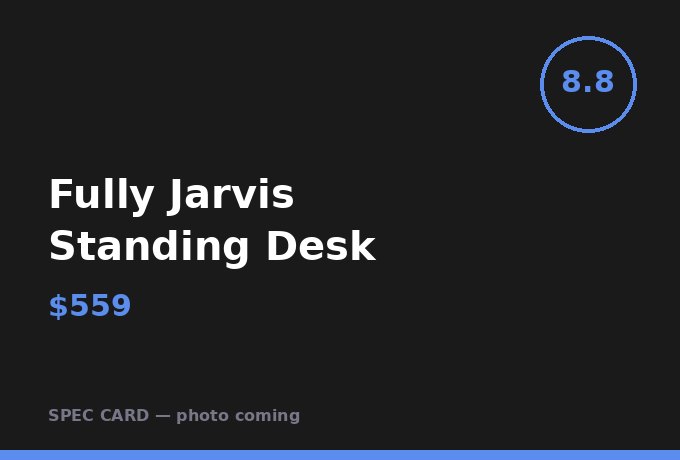 Fully Jarvis Standing Desk