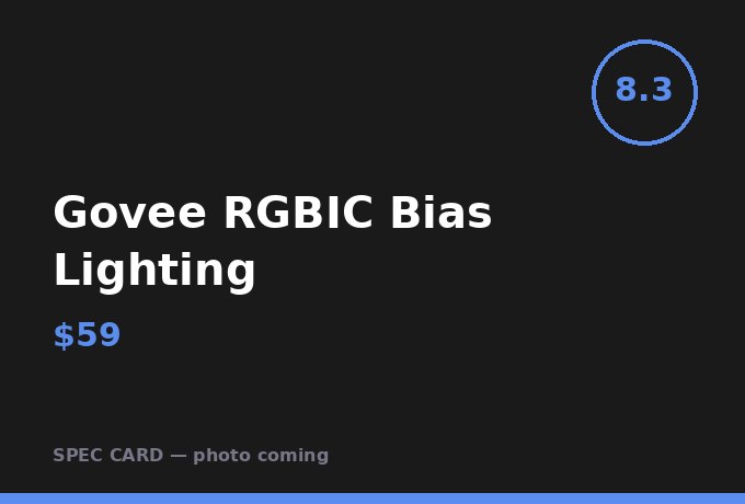 Govee RGBIC Bias Lighting