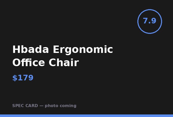 Hbada Ergonomic Office Chair