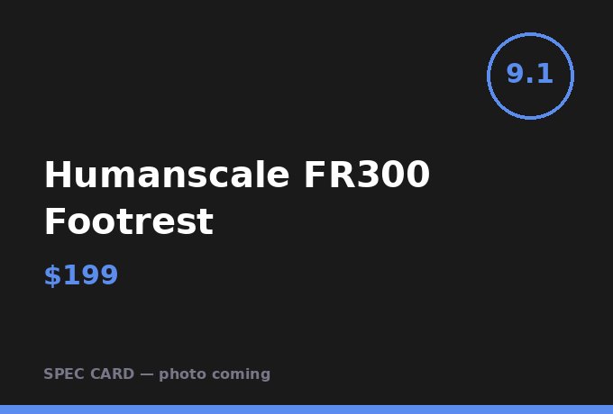 Humanscale FR300 Footrest