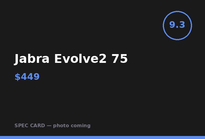 Jabra Evolve2 75