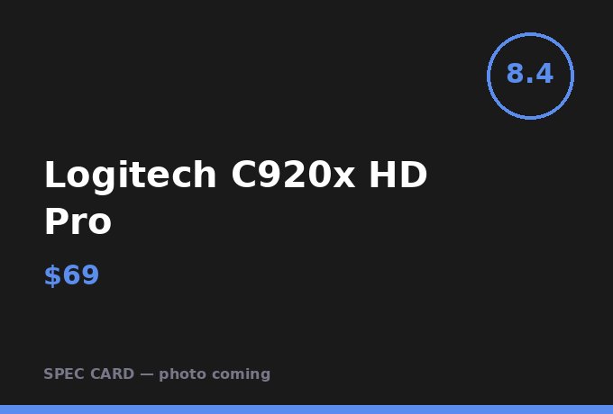 Logitech C920x HD Pro