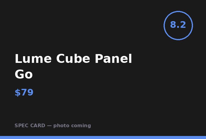 Lume Cube Panel Go