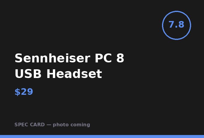 Sennheiser PC 8 USB Headset
