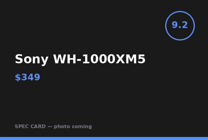 Sony WH-1000XM5